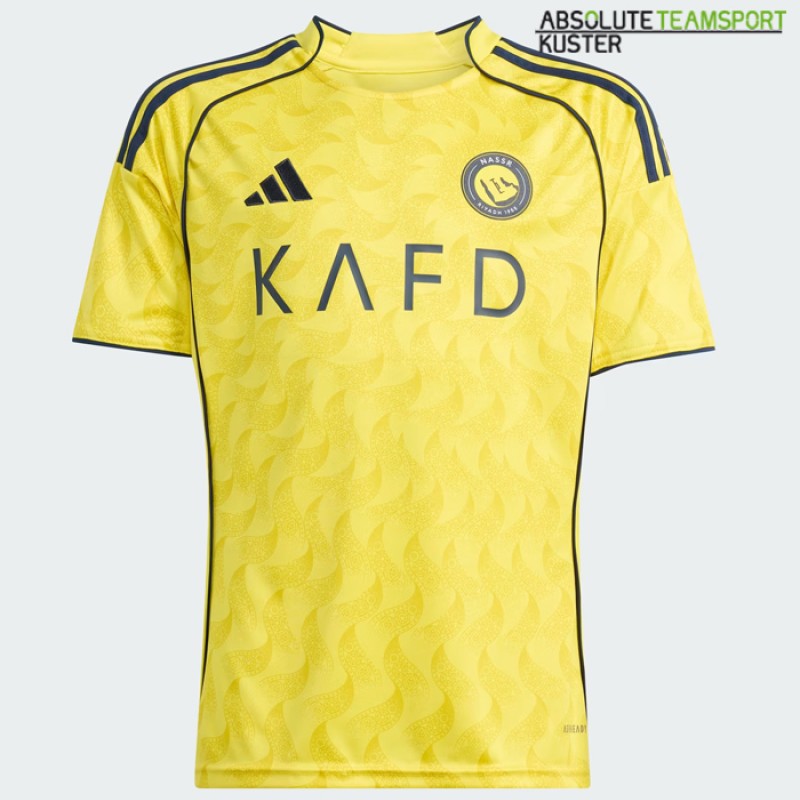 Al Nassr FC Ronaldo Kids Home Jersey Al Nassr FC Ronaldo Kids Home Jersey