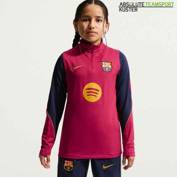 Barcelona FC Kinder Strike Dri-FIT Drill Top