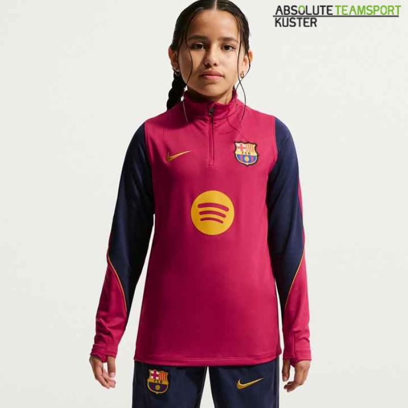 Barcelona FC Kinder Strike Dri-FIT Drill Top
