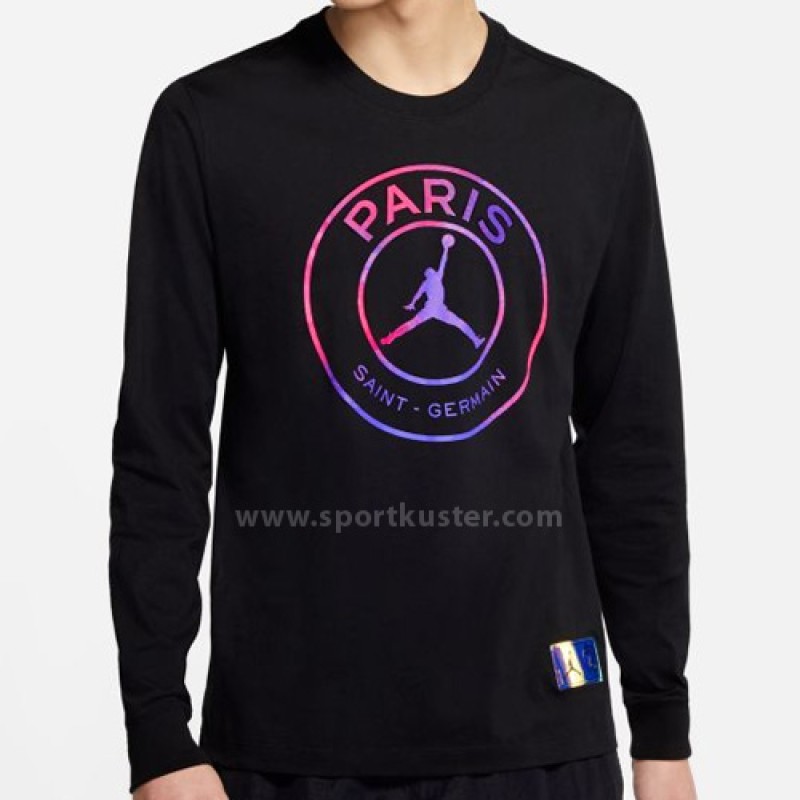 Paris Saint-Germain Jordan Jumpman Langarm Shirt Paris Saint-Germain Jordan Jumpman Langarm Shirt
