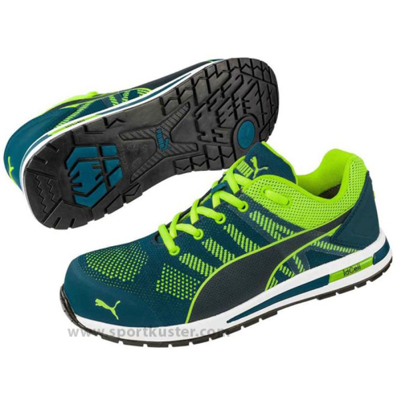 Puma Elevate Knit Green Low Safety Boot